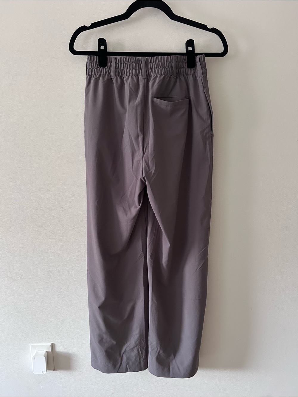 Beyond Yoga Grey Status Wide Leg Trousers - Picture 4 of 5